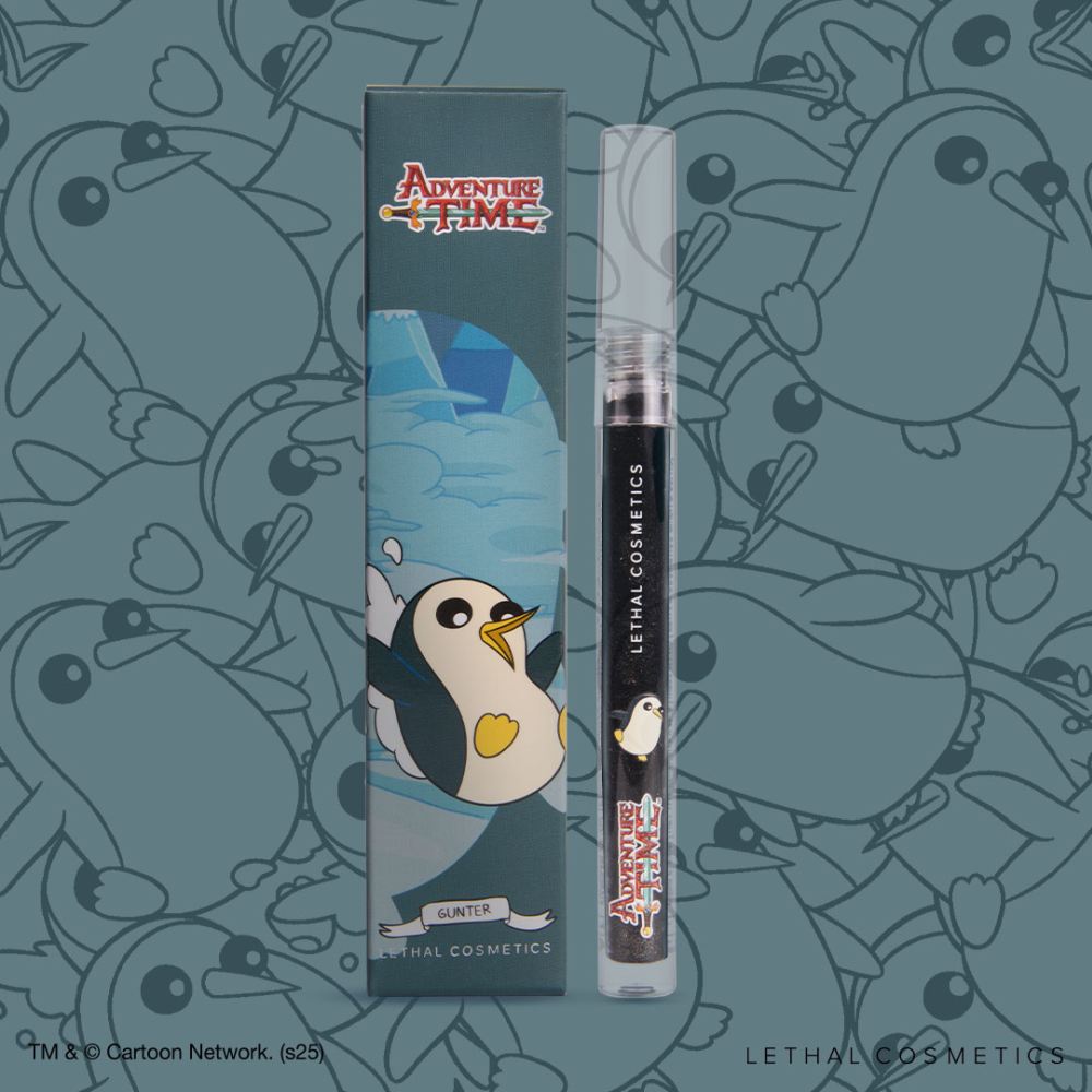Lethal Cosmetics Adventure Time - Gunter Liquid Eyeliner - Zwart
